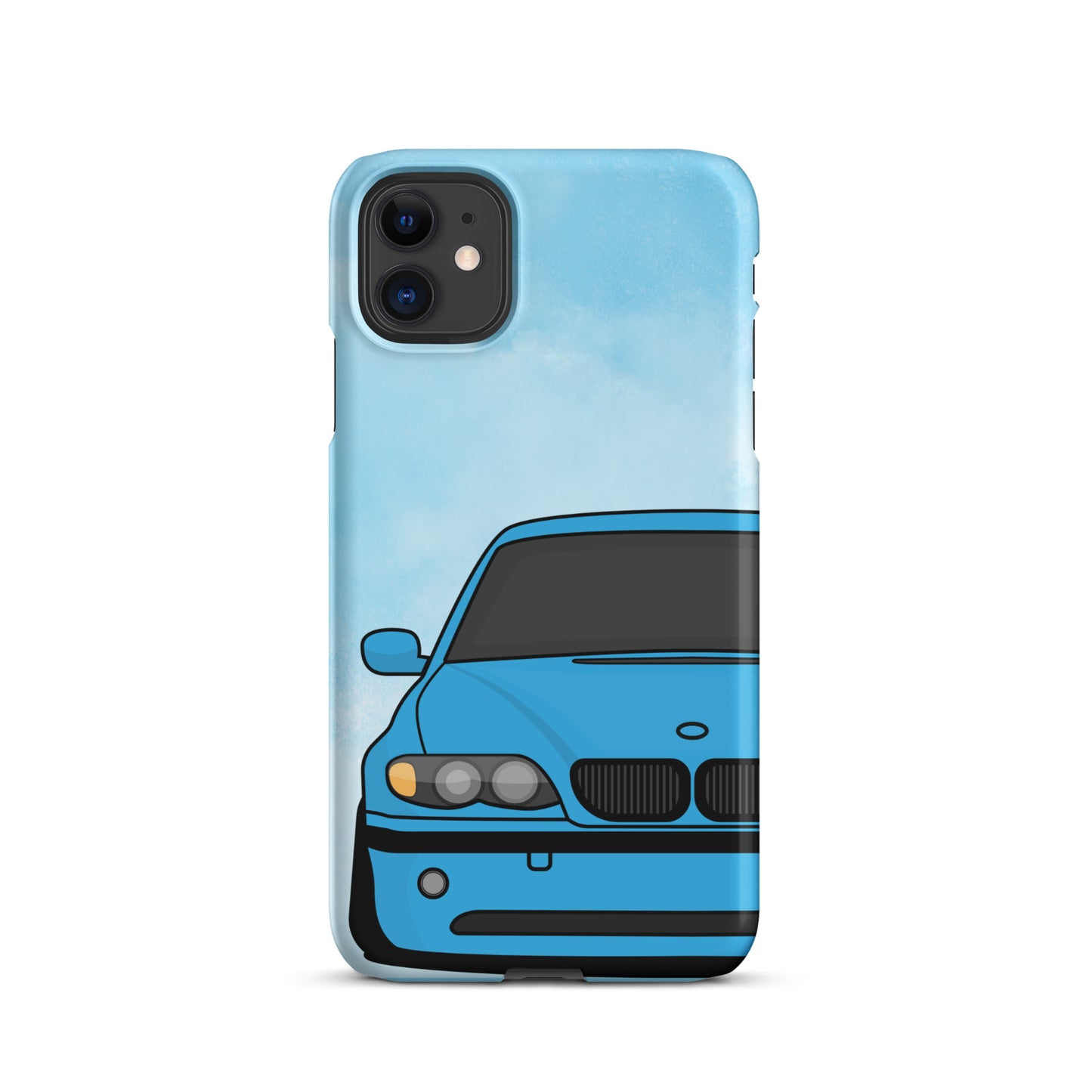 Blue Car - Snap Case