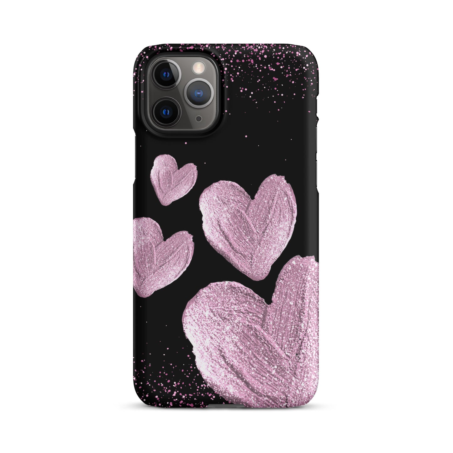 Pink Hearts - Snap Case