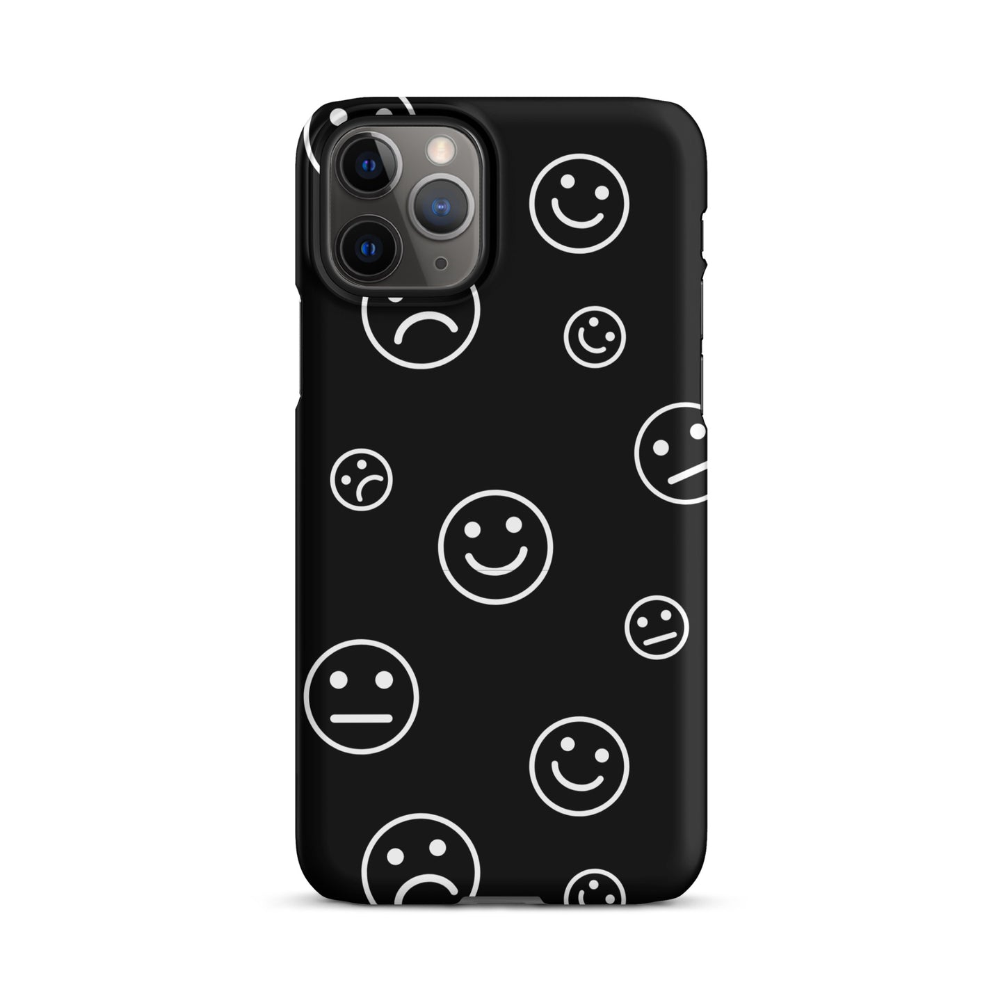 Black and White Faces - Snap Case