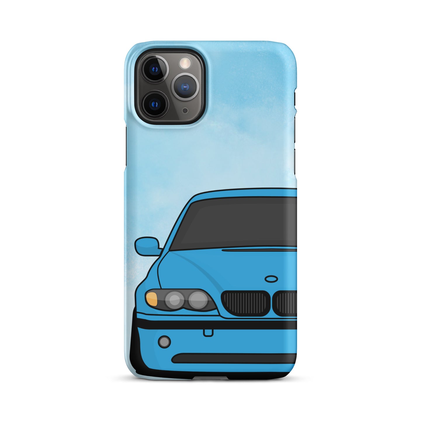 Blue Car - Snap Case