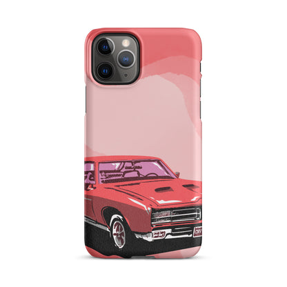 Pink Car - Snap Case