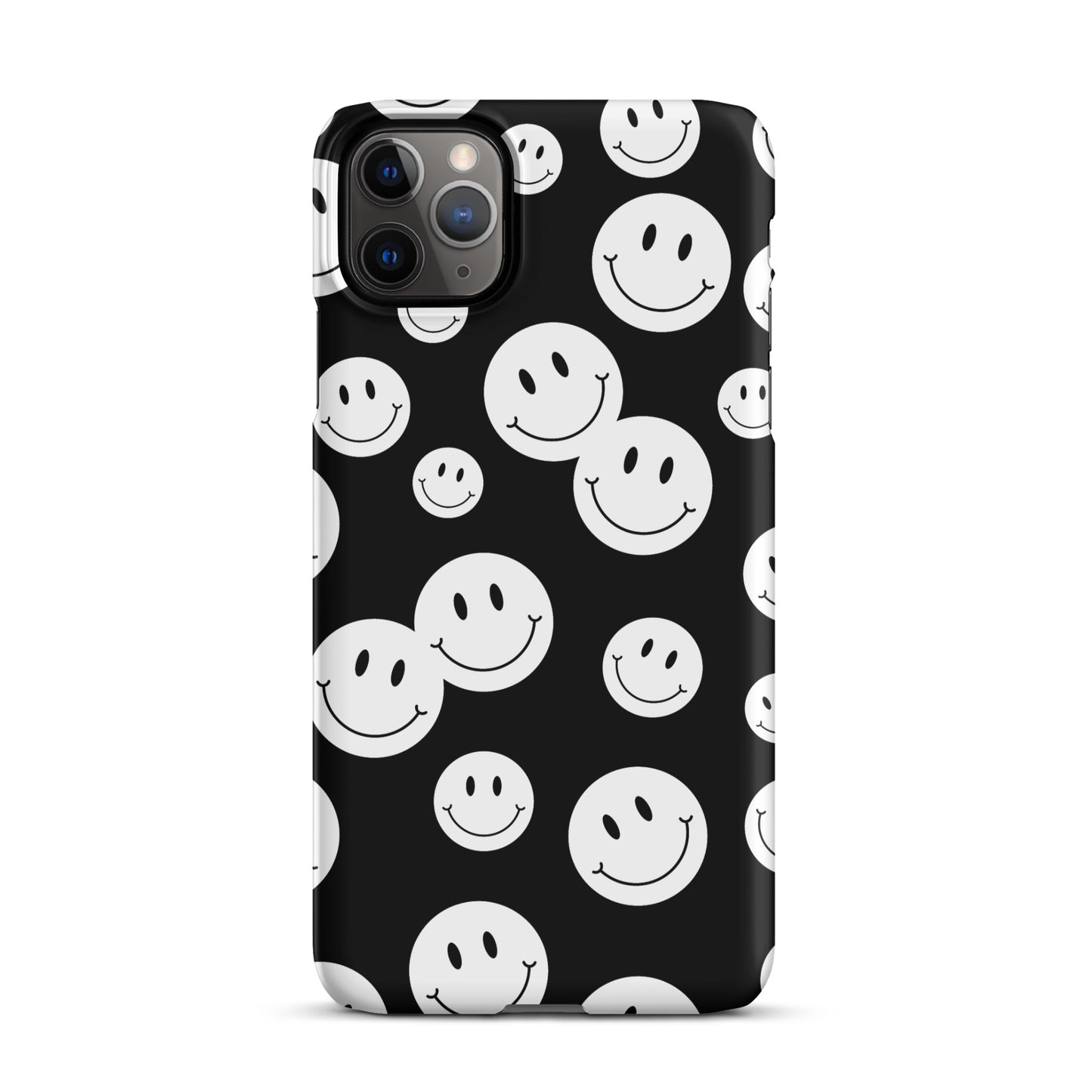 Black and White Smile - Snap Case