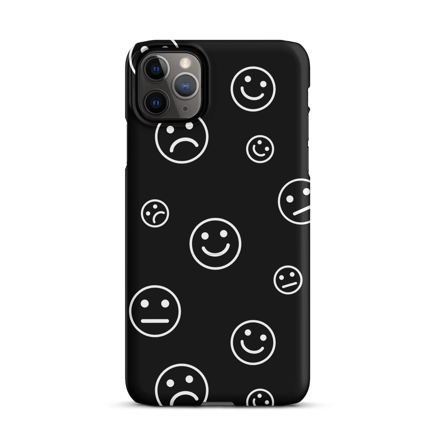 Black and White Faces - Snap Case