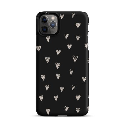 White Hearts - Snap Case