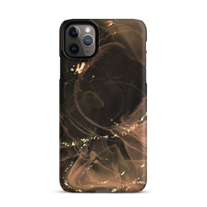 Gold Smoke Screen - Snap Case