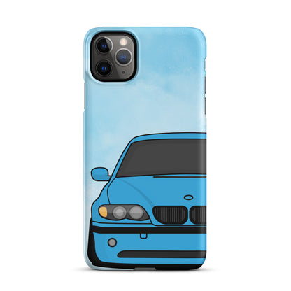 Blue Car - Snap Case