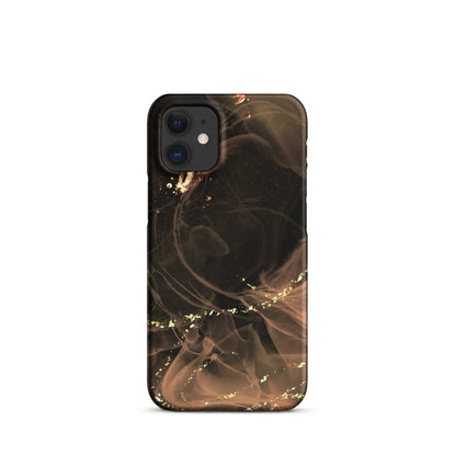 Gold Smoke Screen - Snap Case