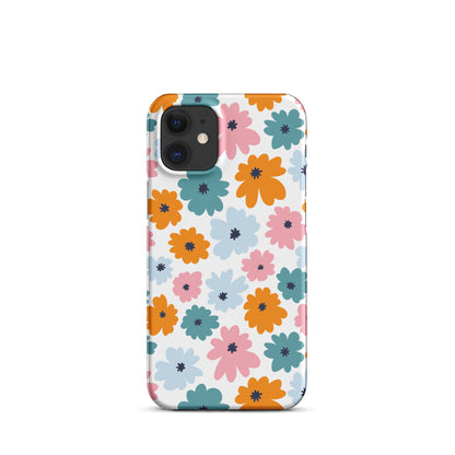 Multicoloured Flowers - Snap Case