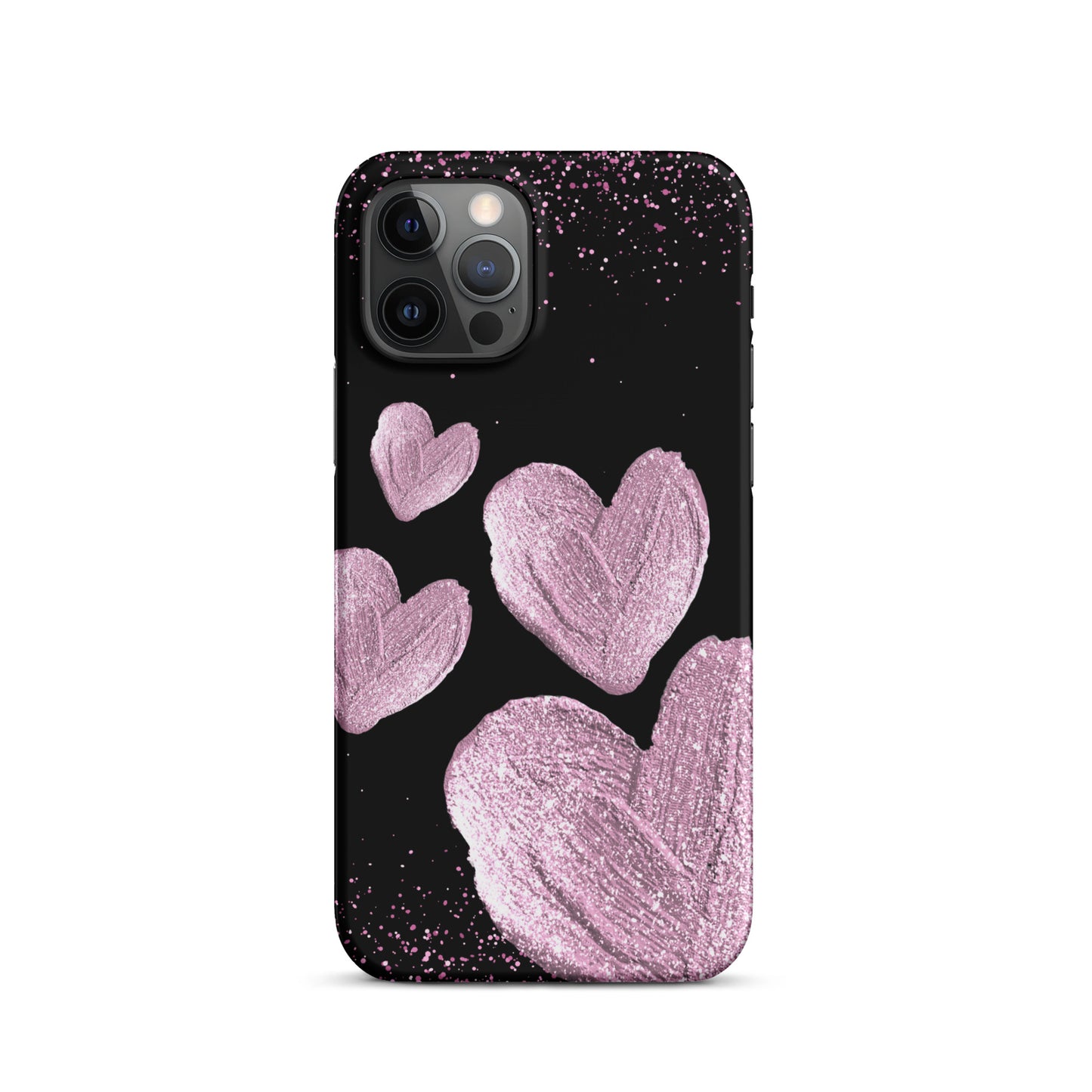 Pink Hearts - Snap Case