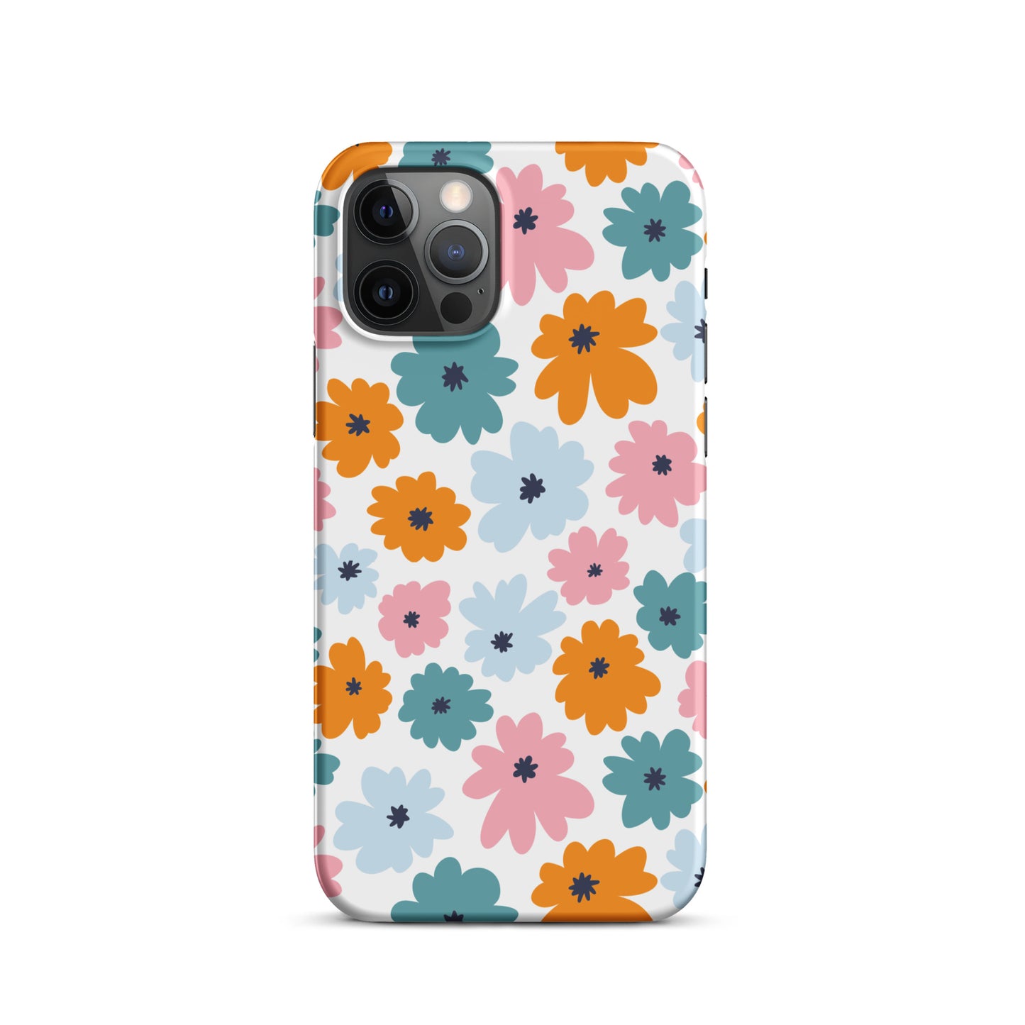 Multicoloured Flowers - Snap Case