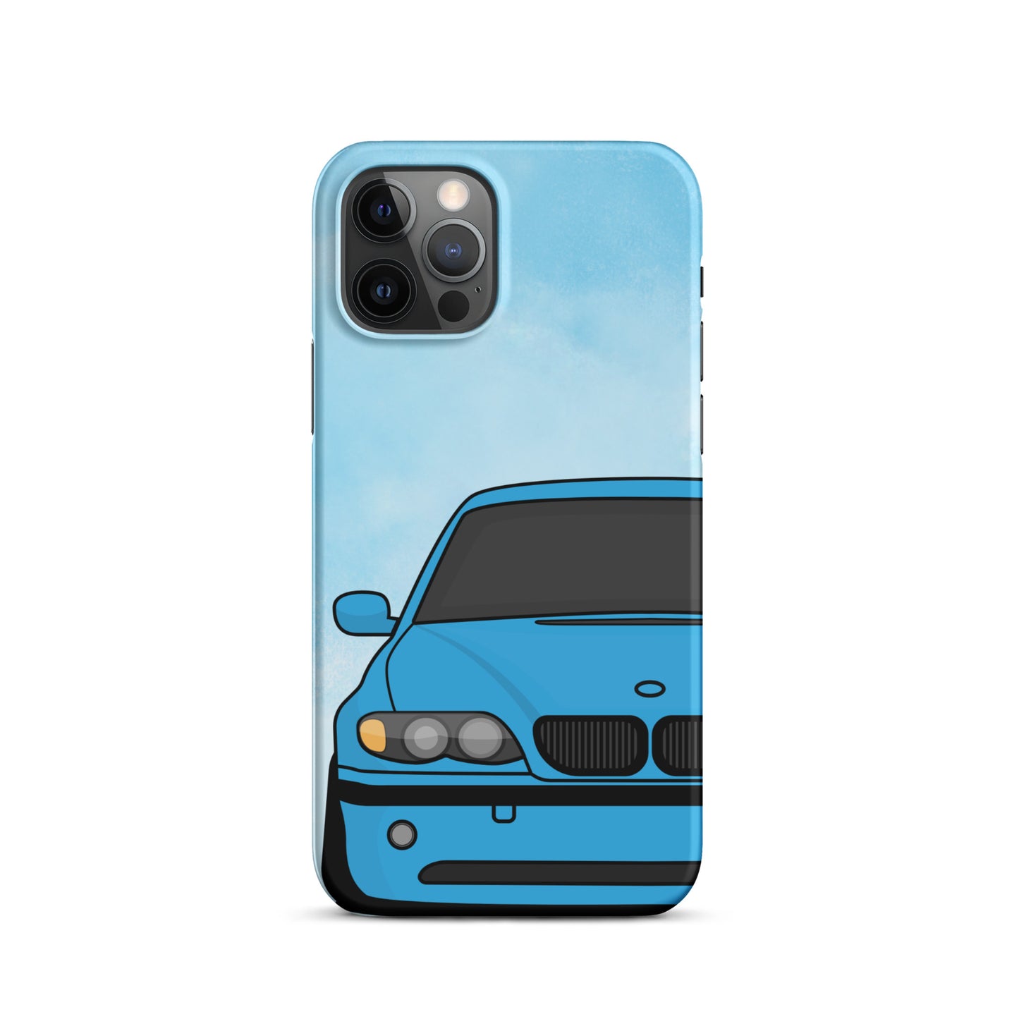 Blue Car - Snap Case