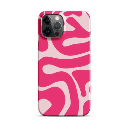 Pink Swirls - Snap Case