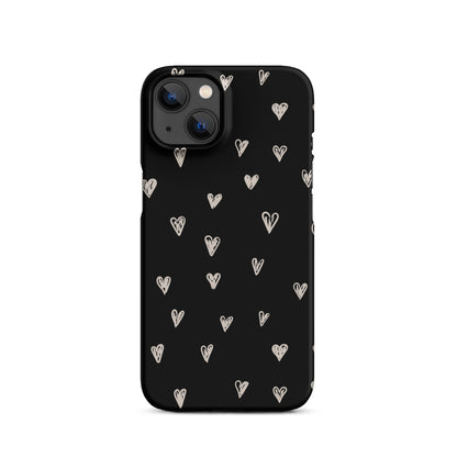 White Hearts - Snap Case