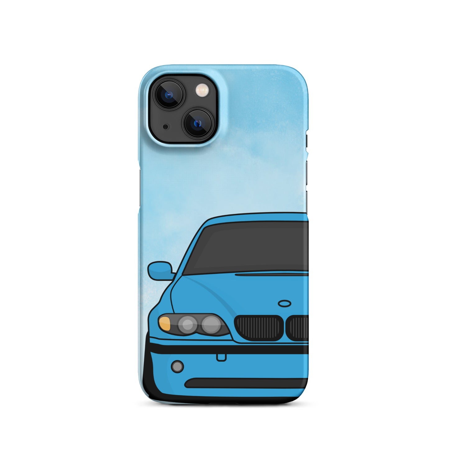 Blue Car - Snap Case