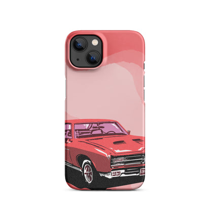 Pink Car - Snap Case