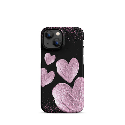 Pink Hearts - Snap Case