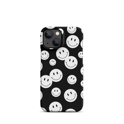 Black and White Smile - Snap Case