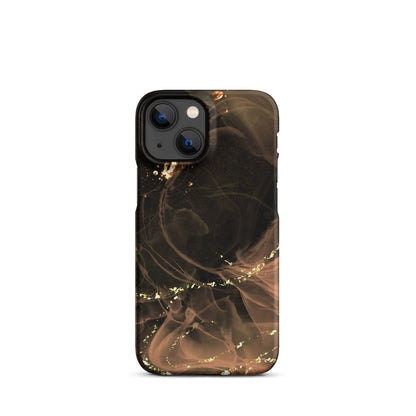 Gold Smoke Screen - Snap Case