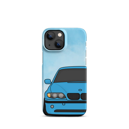 Blue Car - Snap Case