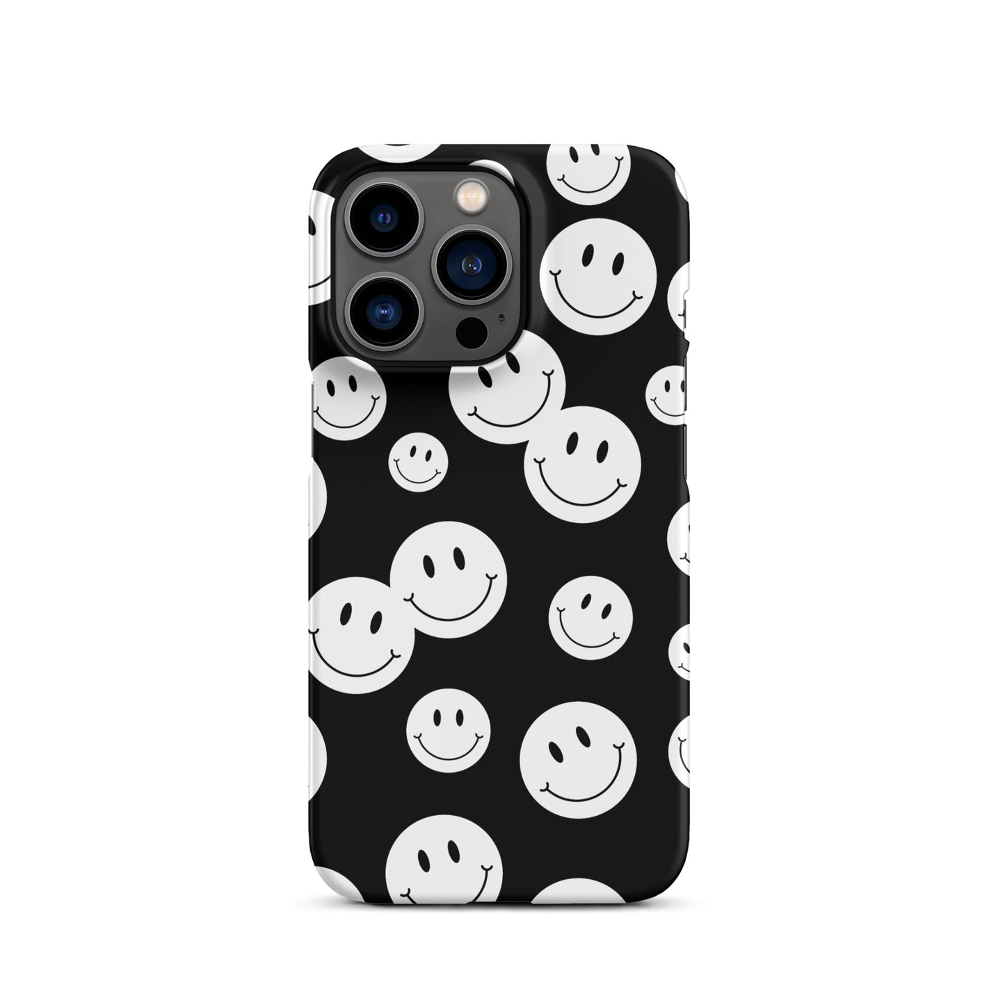 Black and White Smile - Snap Case