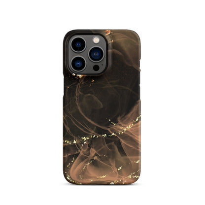 Gold Smoke Screen - Snap Case