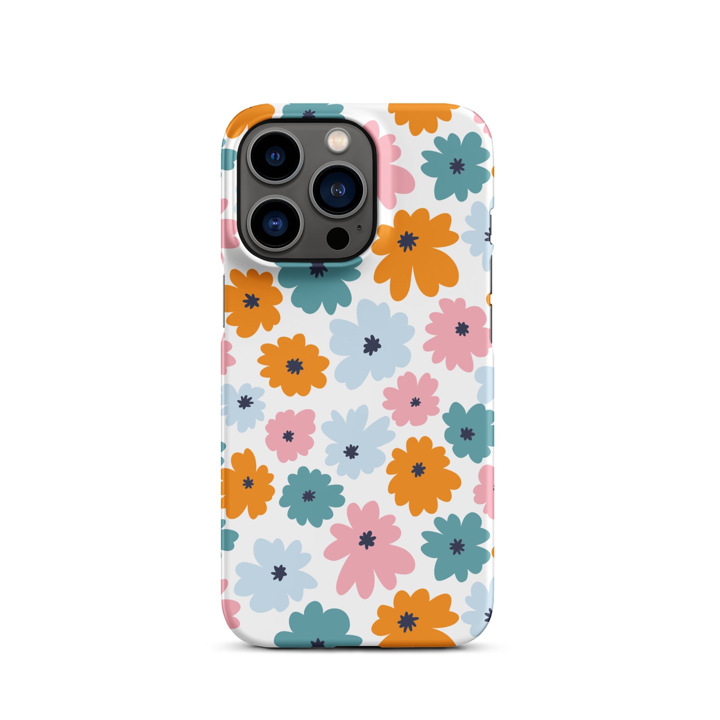 Multicoloured Flowers - Snap Case