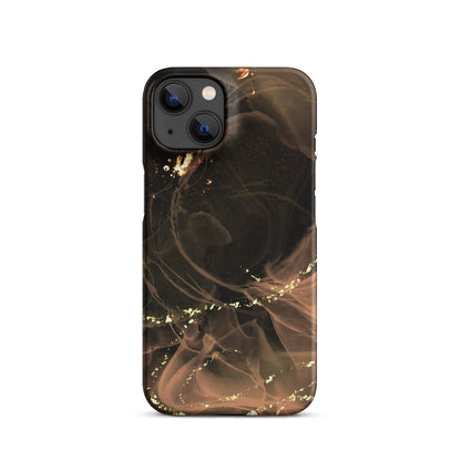 Gold Smoke Screen - Snap Case