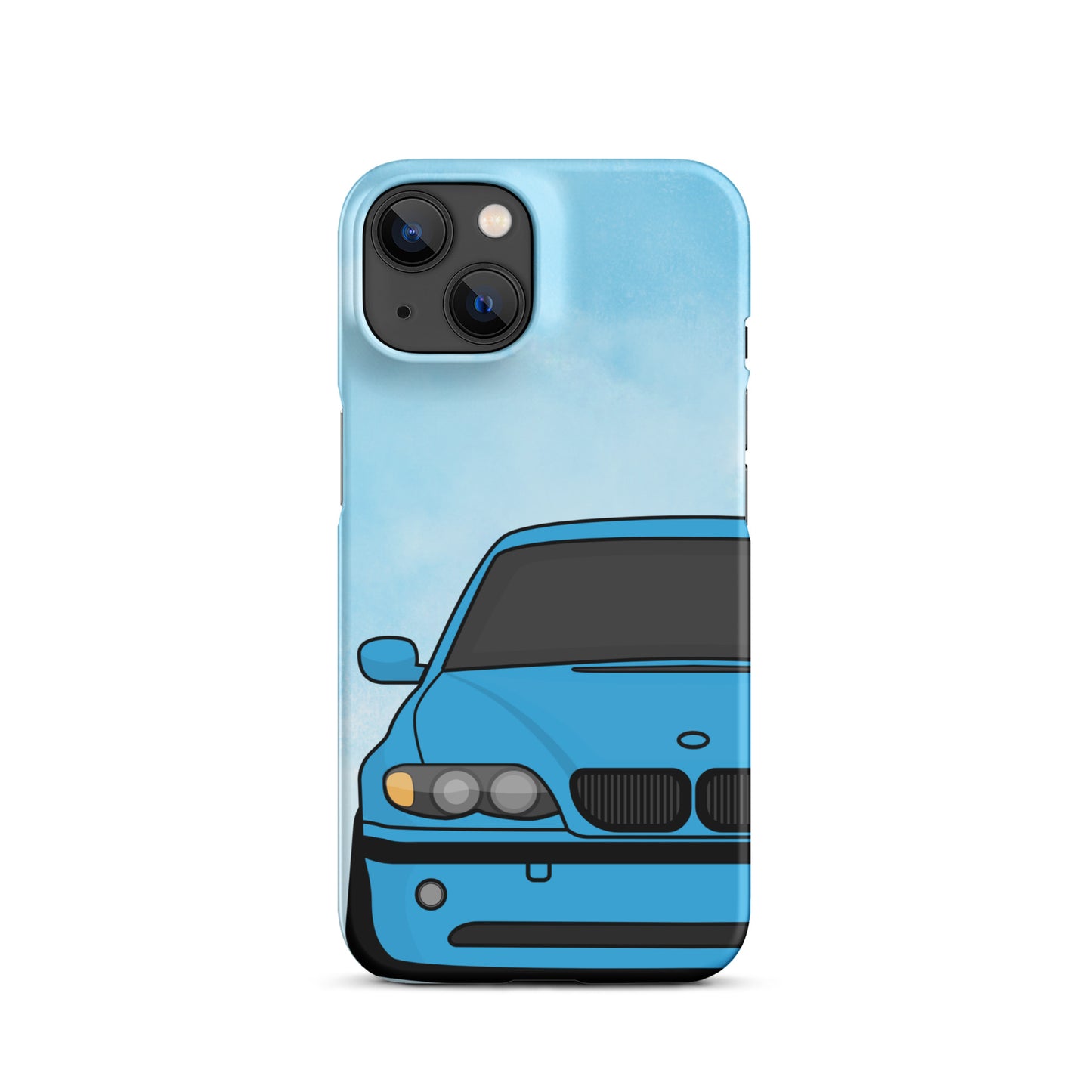 Blue Car - Snap Case