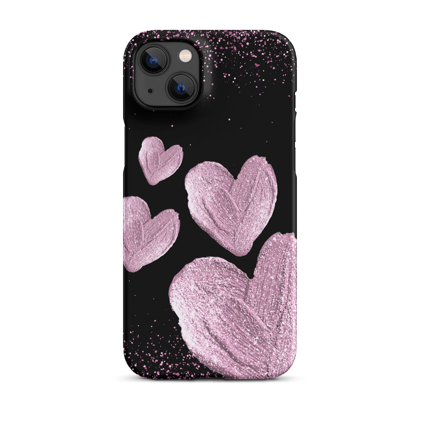 Pink Hearts - Snap Case