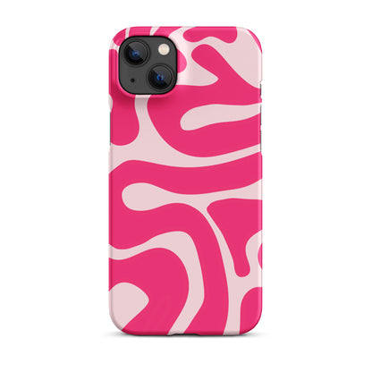 Pink Swirls - Snap Case