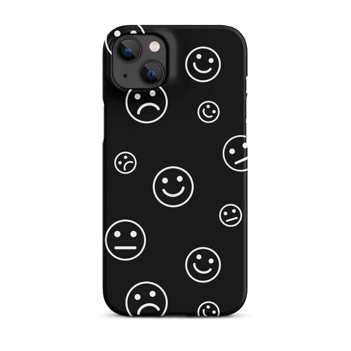 Black and White Faces - Snap Case