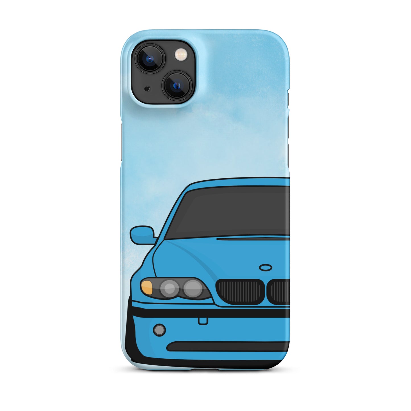 Blue Car - Snap Case