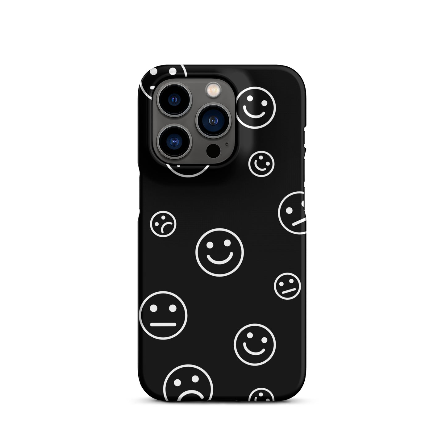 Black and White Faces - Snap Case