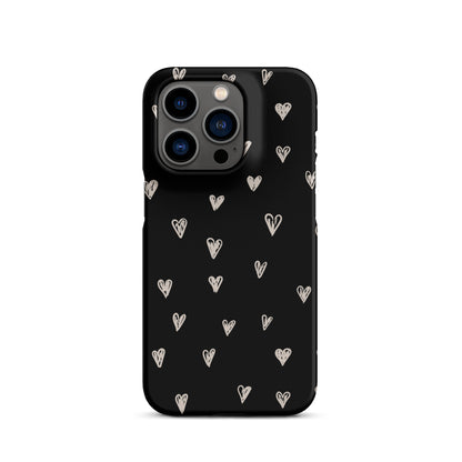 White Hearts - Snap Case