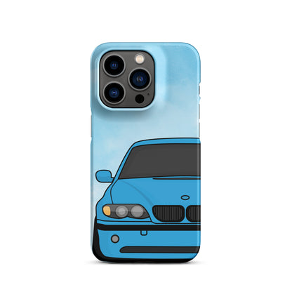 Blue Car - Snap Case