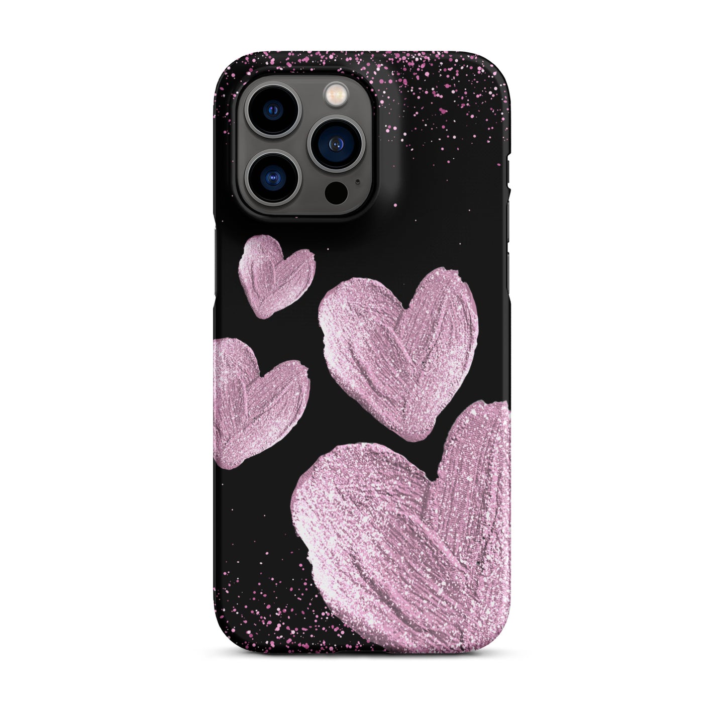 Pink Hearts - Snap Case