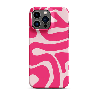 Pink Swirls - Snap Case