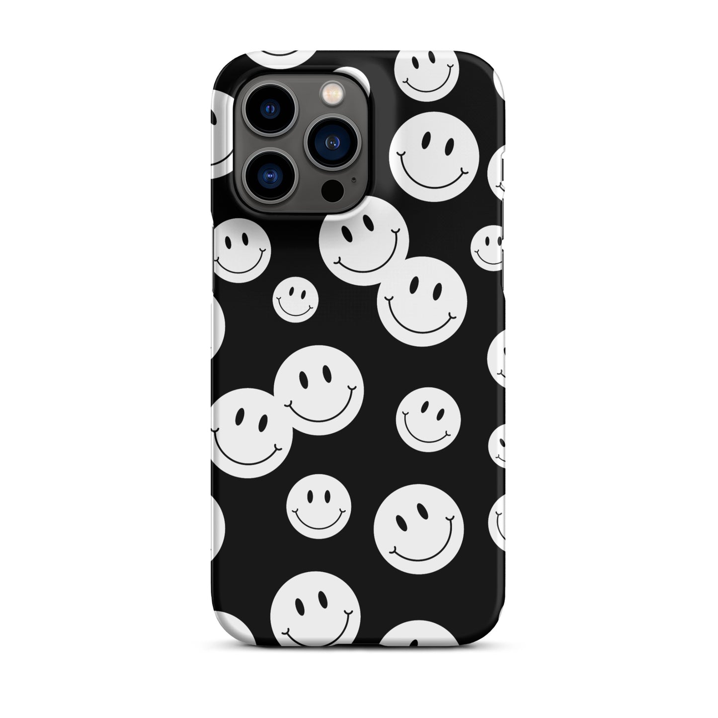 Black and White Smile - Snap Case