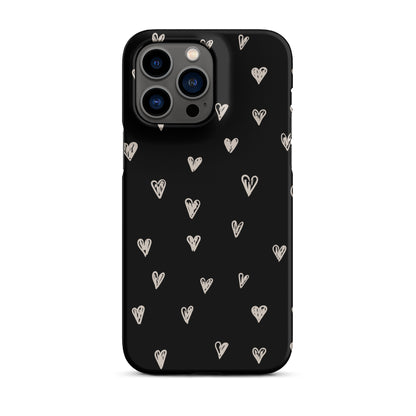 White Hearts - Snap Case