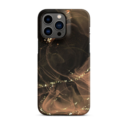 Gold Smoke Screen - Snap Case