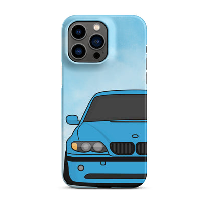 Blue Car - Snap Case