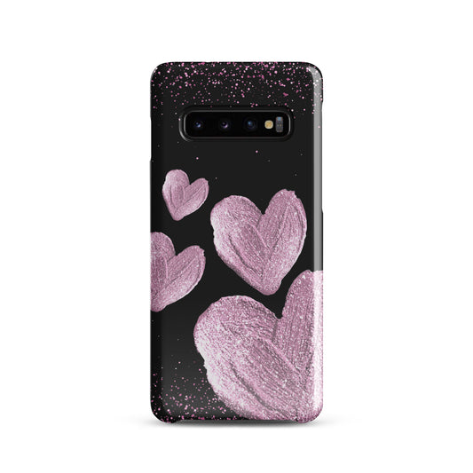 Pink Hearts - Snap Case