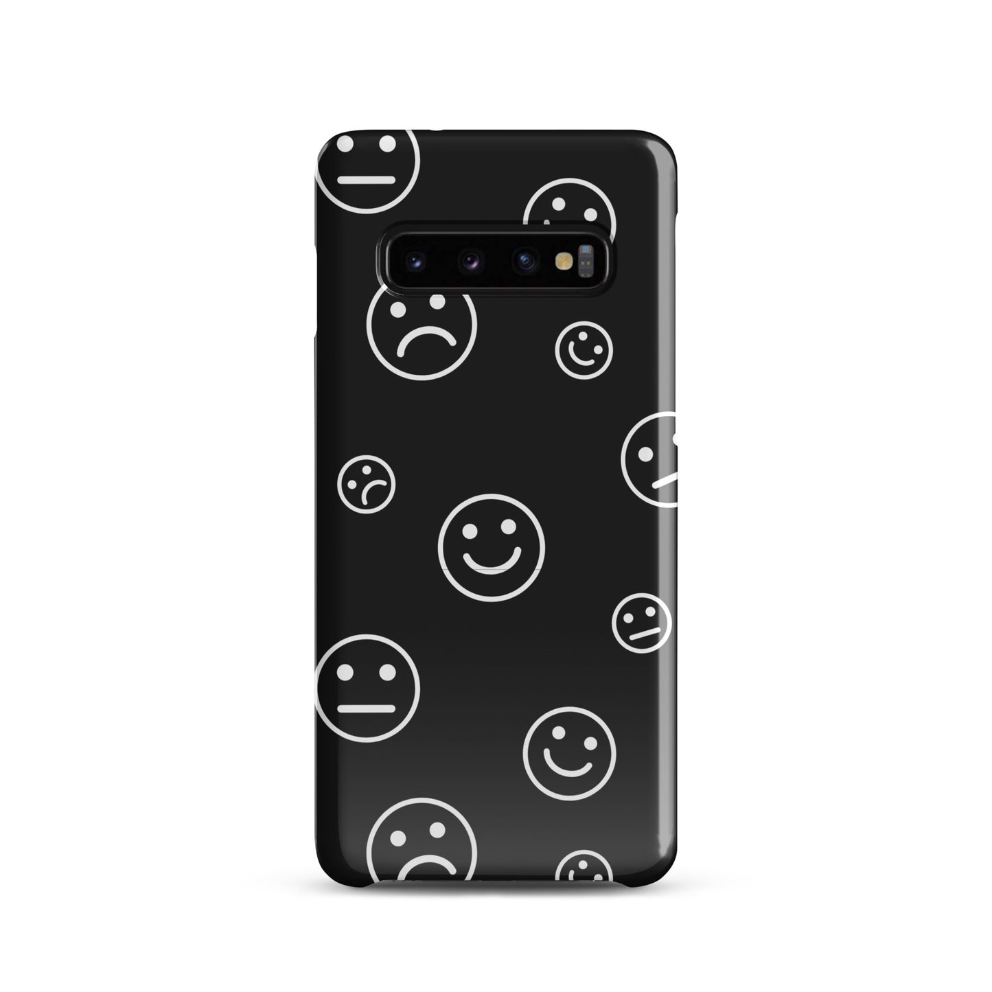 Black and White Faces - Snap Case