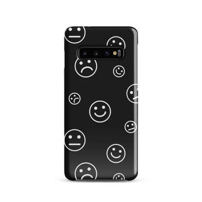 Black and White Faces - Snap Case