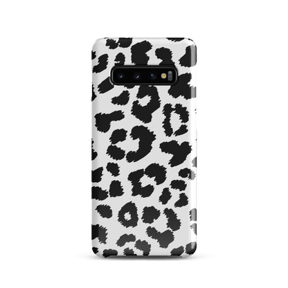 Black Leopard Print - Snap Case