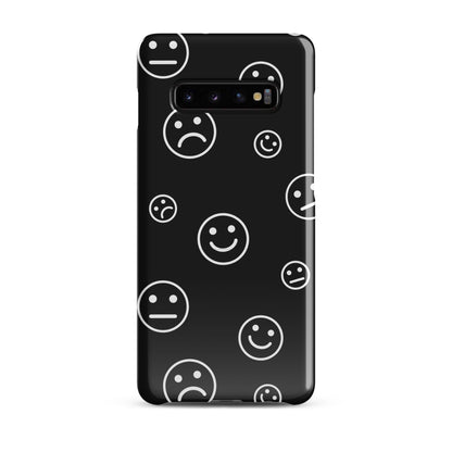 Black and White Faces - Snap Case