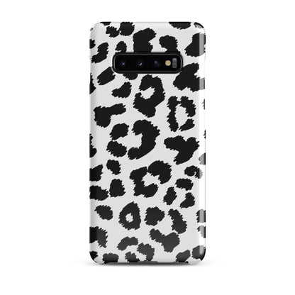 Black Leopard Print - Snap Case