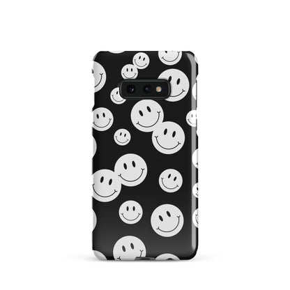 Black and White Smile - Snap Case