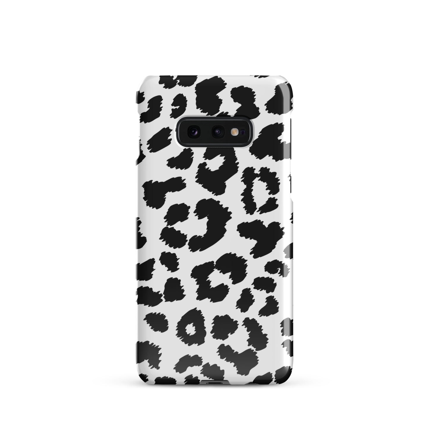 Black Leopard Print - Snap Case