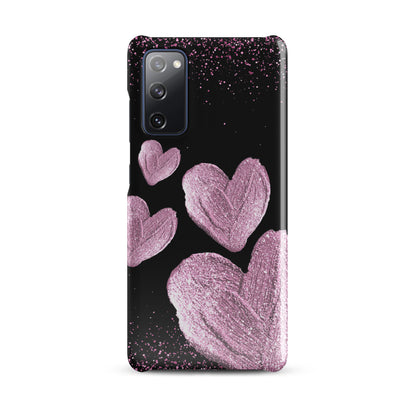 Pink Hearts - Snap Case